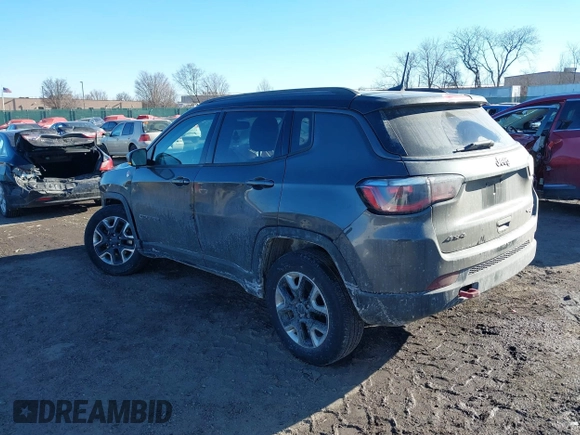 2017 Jeep Compass Trailhawk with VIN 3C4NJDDB8HT666169, listed as a IAAI auction lot 41434519 with 143,263 mi miles and . Bid and sale history available at DreamBid. Image 3.