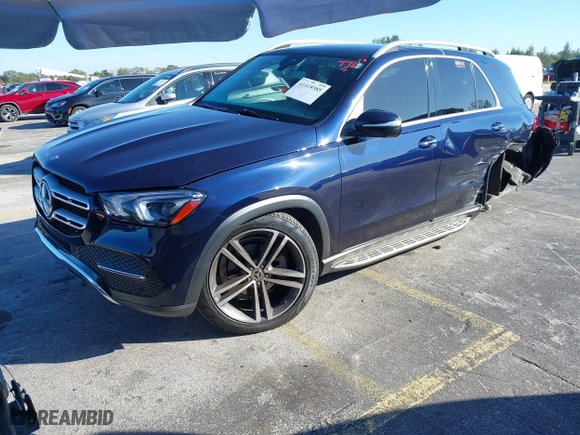 2020 Mercedes-Benz GLE with VIN 4JGFB4KB1LA268818, listed as a IAAI auction lot 41418985 with 51,793 mi miles. Bid and sale history available at carsss.com. Image 18.