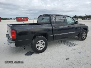 2005 Dodge Dakota SLT with VIN 1D7HE48N05S335725, listed as a Copart auction lot 89332925 with 190,520 mi miles and Clean Title. Bid and sale history available at DreamBid. Image 3.