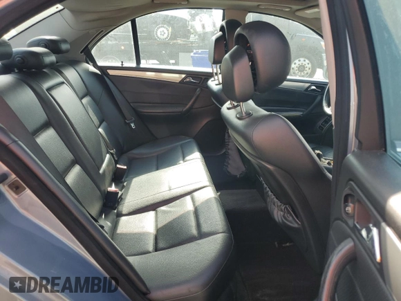 2006 Mercedes-Benz C 230 Sport with VIN WDBRF52H56F782614, listed as a Copart auction lot 53554835 with 134,287 mi miles and Salvage title. Bid and sale history available at DreamBid. Image 10.