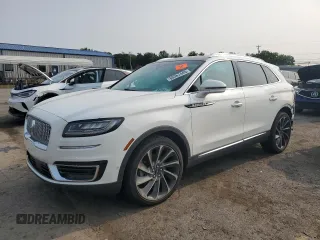 2020 Lincoln Nautilus Reserve with VIN 2LMPJ8K90LBL27524, listed as a Copart auction lot 60367445 with 28,588 mi miles and Salvage title. Bid and sale history available at DreamBid. Image 1.