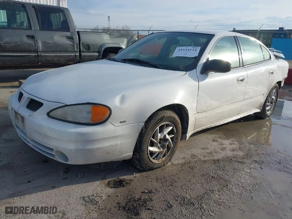 2004 Pontiac Grand Am SE1 with VIN 1G2NF52E44C248920, listed as a IAAI auction lot 41654124 with NaN miles. Bid and sale history available at carsss.com. Image 2.