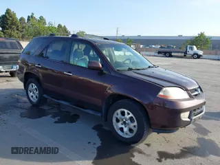 2001 Acura MDX Touring Pkg with VIN 2HNYD18851H541348, listed as a IAAI auction lot 42100858 with 320,332 mi miles. Bid and sale history available at carsss.com. Image 1.