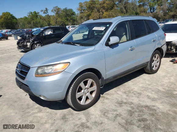 2008 Hyundai Santa Fe SE with VIN 5NMSH13E48H141681, listed as a Copart auction lot 49702075 with 67,678 mi miles and Salvage Title. Bid and sale history available at carsss.com. Image 1.