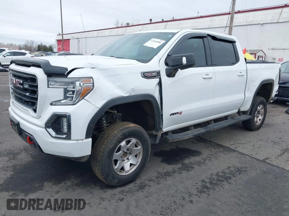 2021 GMC Sierra 1500 AT4 with VIN 1GTP9EEL1MZ425426, listed as a IAAI auction lot 41545890 with 51,298 mi miles. Bid and sale history available at carsss.com. Image 2.