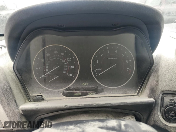 2016 BMW 2 Series 228i with VIN WBA1F9C57GV544925, listed as a Copart auction lot 44940625 with 54,982 mi miles and Salvage Title. Bid and sale history available at DreamBid. Image 9.