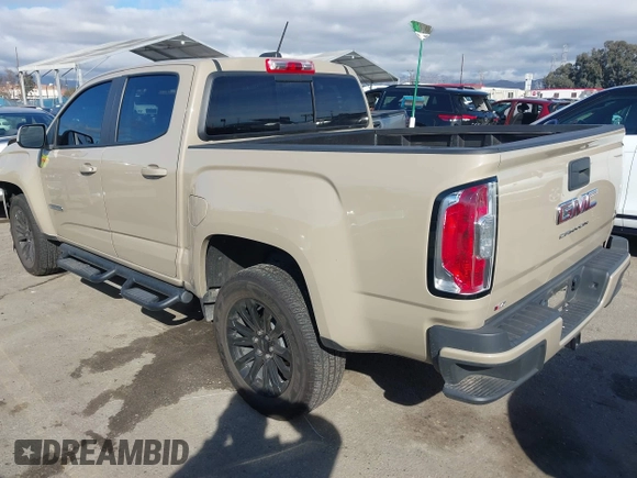 2022 GMC Canyon 2WD Elevation with VIN 1GTG5CENXN1206787, listed as a IAAI auction lot 41536368 with 33,854 mi miles. Bid and sale history available at carsss.com. Image 3.