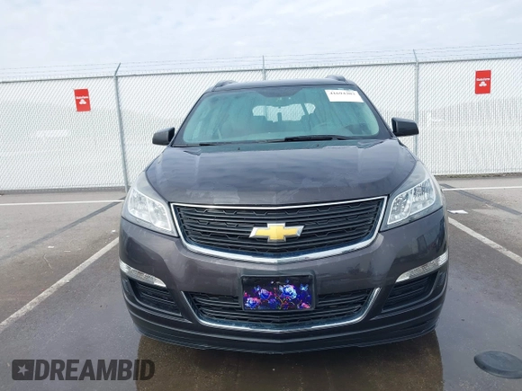2017 Chevrolet Traverse LS with VIN 1GNKRFKD6HJ192586, listed as a IAAI auction lot 41694303 with 133,328 mi miles. Bid and sale history available at carsss.com. Image 12.