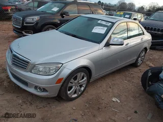 2009 Mercedes-Benz C-Class 3.0L Sport with VIN WDDGF54X29F238532, listed as a IAAI auction lot 41757501 with 130,962 mi miles. Bid and sale history available at carsss.com. Image 2.