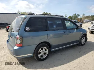 2004 Mazda MPV LX with VIN JM3LW28A540528876, listed as a Copart auction lot 50817865 with 181,506 mi miles and Salvage title. Bid and sale history available at DreamBid. Image 3.