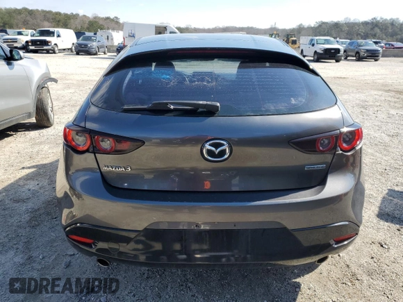 2020 Mazda Mazda3 Hatchback with VIN JM1BPALM7L1147875, listed as a Copart auction lot 46151995 with 67,180 mi miles and Clean Title. Bid and sale history available at carsss.com. Image 6.