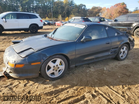 1991 Toyota MR2 z VIN JT2SW22M2M0010031, wystawiony jako Copart lot #61644244 z przebiegiem 74 912 mil mil oraz Nie do naprawy • Non repairable. Historia ofert i sprzedaży dostępna na DreamBid. Obrazek 1.