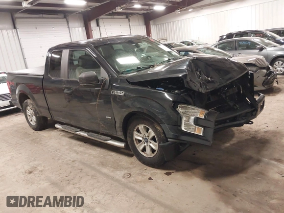 2015 Ford F-150 XLT with VIN 1FTEX1EP8FFC36723, listed as a IAAI auction lot 41738159 with 118,521 mi miles. Bid and sale history available at carsss.com. Image 1.