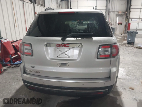 2014 GMC Acadia SLT with VIN 1GKKRRKD8EJ351912, listed as a IAAI auction lot 41265895 with 126,127 mi miles. Bid and sale history available at carsss.com. Image 16.