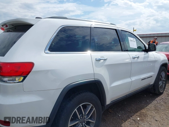 2019 Jeep Grand Cherokee Limited with VIN 1C4RJEBG4KC788889, listed as a IAAI auction lot 42601426 with 122,452 mi miles and . Bid and sale history available at DreamBid. Image 14.