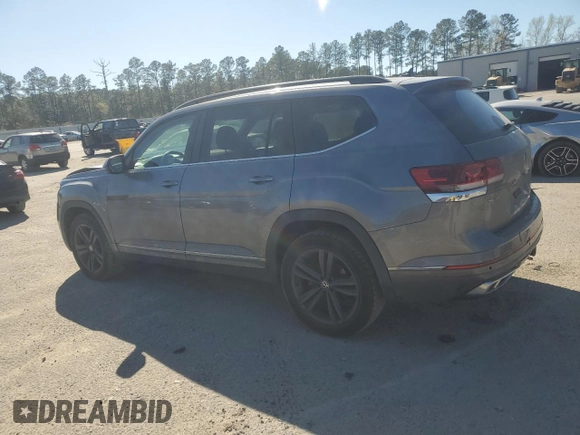2021 Volkswagen Atlas SE with VIN 1V2NR2CA5MC562930, listed as a Copart auction lot 50253605 with 67,093 mi miles and Salvage title. Bid and sale history available at DreamBid. Image 2.