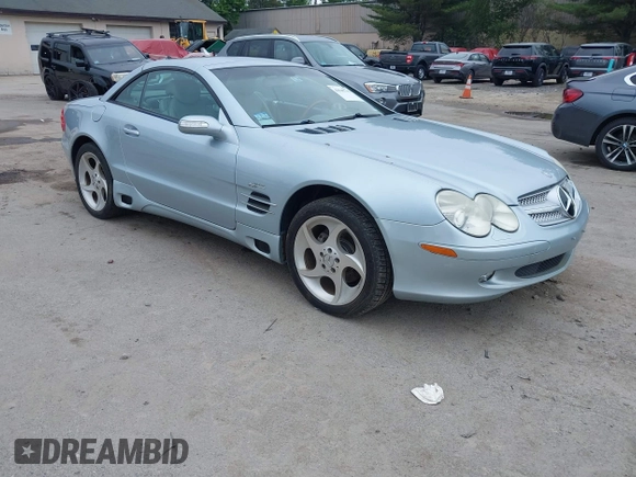 2004 Mercedes-Benz SL 500 with VIN WDBSK75F54F067493, listed as a IAAI auction lot 42548735 with 1,522 mi miles and . Bid and sale history available at DreamBid. Image 1.
