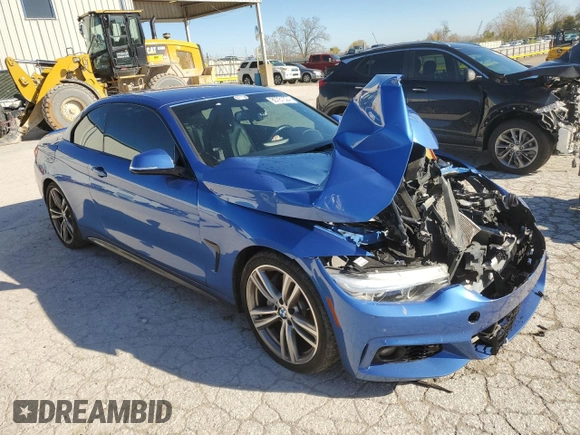 2014 BMW 4 Series 435i with VIN WBA3T3C57EJ876494, listed as a Copart auction lot 80781524 with 49,541 mi miles and Salvage title. Bid and sale history available at DreamBid. Image 4.