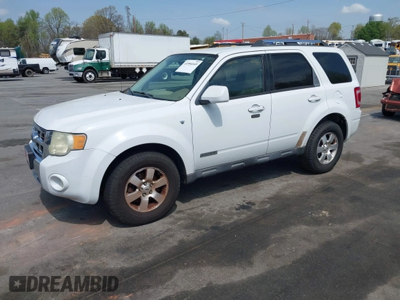 2008 Ford Escape Limited with VIN 1FMCU94178KD75081, listed as a IAAI auction lot 41954169 with 141,570 mi miles. Bid and sale history available at carsss.com. Image 2.