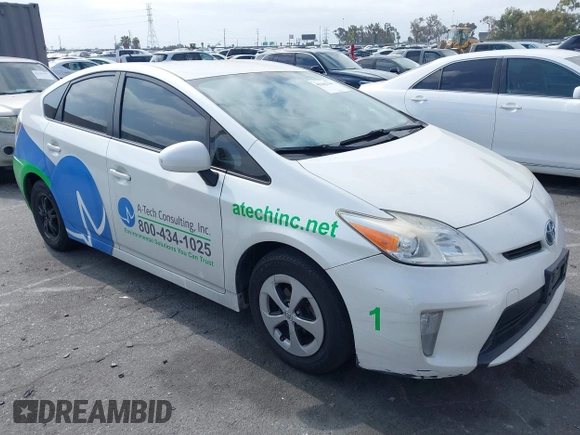 2015 Toyota Prius Four z VIN JTDKN3DU1F0445414, wystawiony jako IAAI lot #42342369 z przebiegiem 233 998 mil mil oraz . Historia ofert i sprzedaży dostępna na DreamBid. Obrazek 1.