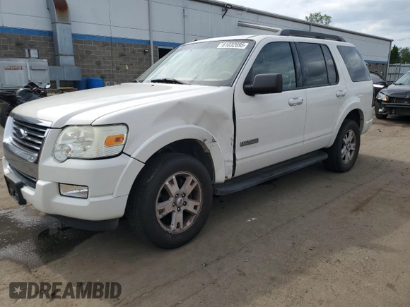 2008 Ford Explorer XLT z VIN 1FMEU73EX8UA16314, wystawiony jako Copart lot #61032695 z przebiegiem 146 443 mil mil oraz Szkoda całkowita • Salvage title. Historia ofert i sprzedaży dostępna na DreamBid. Obrazek 1.