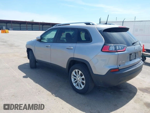 2020 Jeep Cherokee Latitude with VIN 1C4PJMCB4LD654657, listed as a IAAI auction lot 42113003 with 67,062 mi miles and . Bid and sale history available at DreamBid. Image 3.