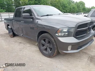 2017 Ram 1500 Express with VIN 1C6RR7KT9HS773117, listed as a IAAI auction lot 42214647 with 119,185 mi miles and . Bid and sale history available at DreamBid. Image 1.
