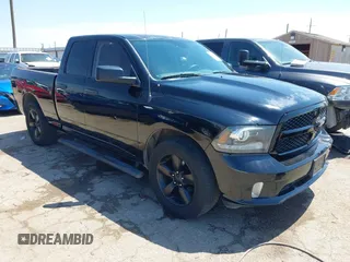 2014 Ram 1500 Express with VIN 1C6RR6FT9ES397972, listed as a IAAI auction lot 42489926 with 108,147 mi miles and . Bid and sale history available at DreamBid. Image 1.