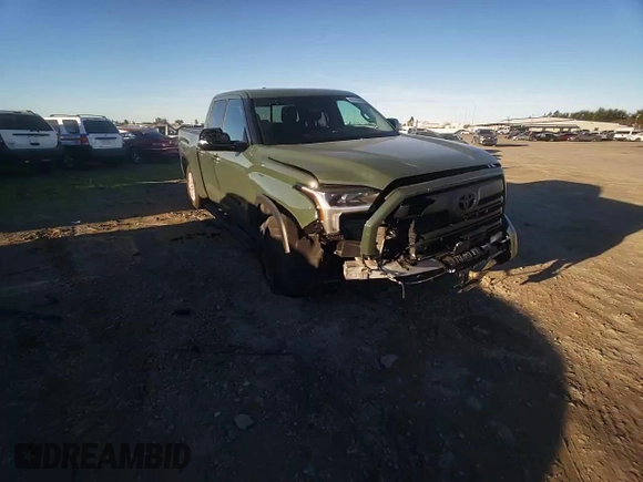 2023 Toyota Tundra 2WD SR5 with VIN 5TFLA5AA1PX026428, listed as a Copart auction lot 87749495 with 17,191 mi miles and Salvage Title. Bid and sale history available at carsss.com. Image 11.