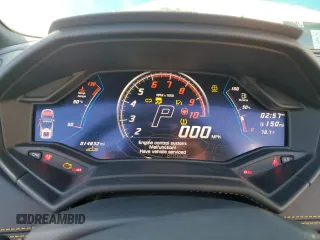 2020 Lamborghini Huracan z VIN ZHWUT4ZF5LLA14612, wystawiony jako Copart lot #81478114 z przebiegiem 14 832 mil mil oraz Szkody całkowita. Historia ofert i sprzedaży dostępna na DreamBid. Obrazek 9.