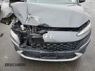 2022 Hyundai Kona SE with VIN KM8K2CAB4NU762134, listed as a Copart auction lot 43938845 with 45,684 mi miles and Salvage Title. Bid and sale history available at carsss.com. Image 11.