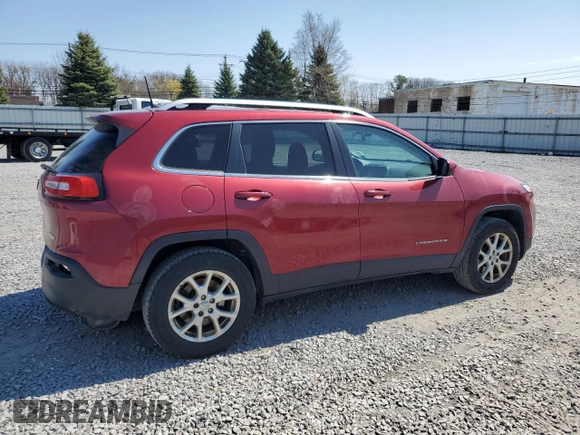 2017 Jeep Cherokee Latitude with VIN 1C4PJMCB8HW568554, listed as a Copart auction lot 54474185 with 102,846 mi miles and Salvage Title. Bid and sale history available at carsss.com. Image 3.