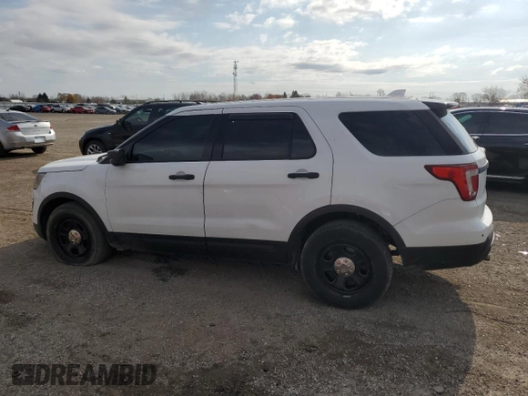 2016 Ford Utility Police Interceptor with VIN 1FM5K8AR2GGA39214, listed as a Copart auction lot 78674334 with 243,850 mi miles and Salvage Title. Bid and sale history available at carsss.com. Image 2.
