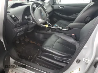 2013 Nissan LEAF SL with VIN 1N4AZ0CP1DC408021, listed as a Copart auction lot 58260915 with 111,310 mi miles and Salvage title. Bid and sale history available at DreamBid. Image 7.
