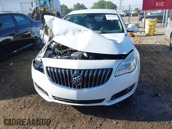 2016 Buick Regal with VIN 2G4GK5EX6G9186098, listed as a IAAI auction lot 42277988 with 90,511 mi miles and . Bid and sale history available at DreamBid. Image 12.