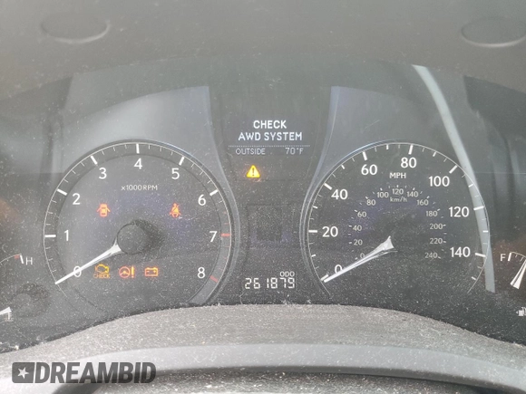 2012 Lexus RX 350 with VIN 2T2BK1BA8CC145341, listed as a Copart auction lot 60286815 with 261,879 mi miles and Clean title. Bid and sale history available at DreamBid. Image 9.