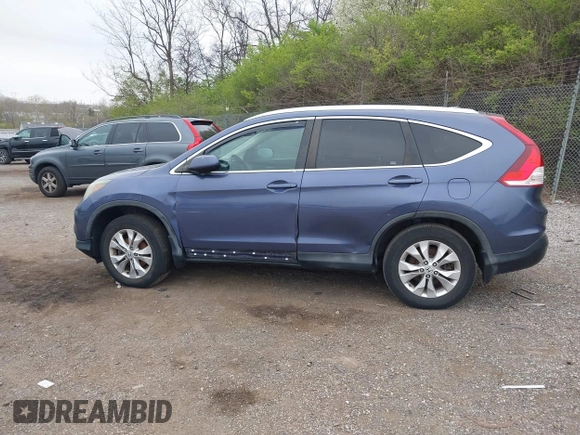2014 Honda CR-V EX-L with VIN 5J6RM4H71EL092983, listed as a IAAI auction lot 42018356 with 136,024 mi miles. Bid and sale history available at carsss.com. Image 15.