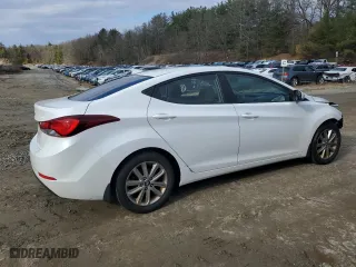 2016 Hyundai Elantra SE with VIN 5NPDH4AE9GH662782, listed as a Copart auction lot 50404565 with 133,741 mi miles and Salvage Title. Bid and sale history available at carsss.com. Image 3.