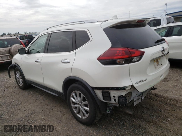 2019 Nissan Rogue SV with VIN JN8AT2MT4KW250860, listed as a Copart auction lot 49810125 with 38,720 mi miles and Salvage Title. Bid and sale history available at DreamBid. Image 2.