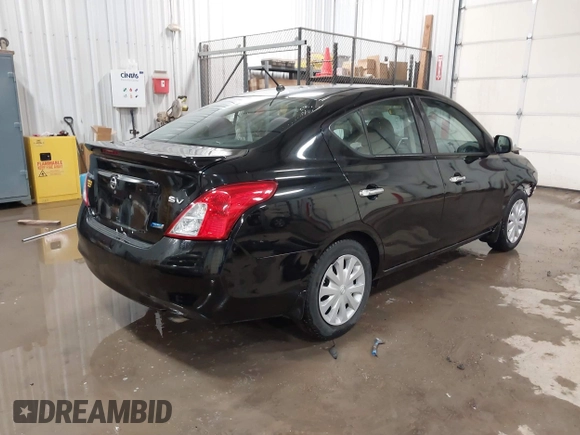 2014 Nissan Versa S Plus with VIN 3N1CN7APXEL832557, listed as a IAAI auction lot 41479495 with 71,722 mi miles. Bid and sale history available at carsss.com. Image 4.