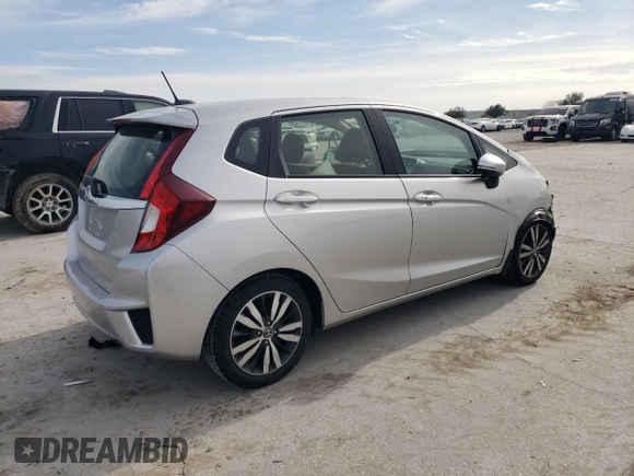 2016 Honda Fit EX-L with VIN JHMGK5H94GS015414, listed as a Copart auction lot 42038725 with 6,728 mi miles and Salvage title. Bid and sale history available at DreamBid. Image 3.