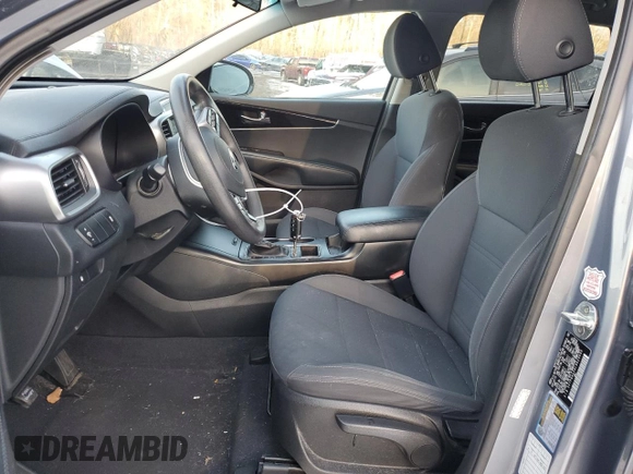 2020 Kia Sorento LX with VIN 5XYPG4A50LG629090, listed as a Copart auction lot 89159105 with 100,089 mi miles and Salvage Title. Bid and sale history available at DreamBid. Image 7.