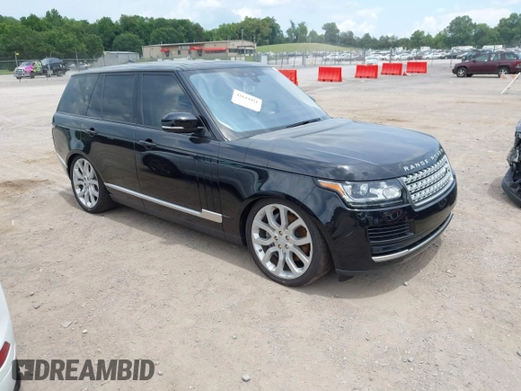 2017 Land Rover Range Rover HSE with VIN SALGS2FV0HA325883, listed as a IAAI auction lot 42644421 with 53,857 mi miles and . Bid and sale history available at DreamBid. Image 1.