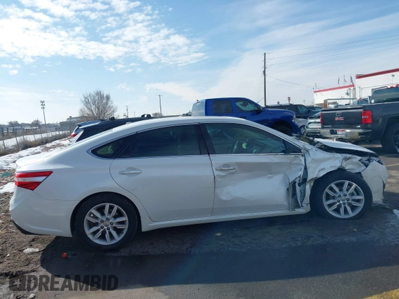 2015 Toyota Avalon Limited with VIN 4T1BK1EB6FU164952, listed as a IAAI auction lot 41647348 with 97,618 mi miles and . Bid and sale history available at DreamBid. Image 13.