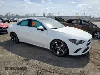 2020 Mercedes-Benz CLA 250 with VIN WDD5J4HB2LN071648, listed as a Copart auction lot 50061134 with Not Provided miles and . Bid and sale history available at DreamBid. Image 4.