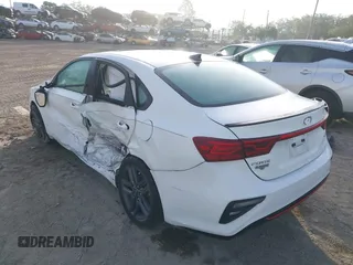 2020 Kia Forte GT-Line with VIN 3KPF34AD8LE251922, listed as a IAAI auction lot 41885015 with 56,505 mi miles. Bid and sale history available at carsss.com. Image 3.