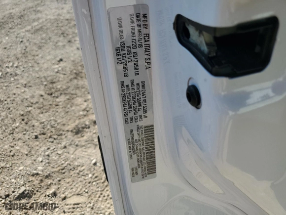 2019 Ram ProMaster City Cargo Van Tradesman SLT with VIN ZFBHRFBB1K6M29001, listed as a Copart auction lot 73687984 with 93,564 mi miles and Salvage Title. Bid and sale history available at carsss.com. Image 12.