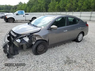 2016 Nissan Versa S Plus with VIN 3N1CN7AP8GL819311, listed as a Copart auction lot 61741195 with 66,543 mi miles and Salvage title. Bid and sale history available at DreamBid. Image 1.