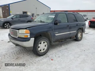 2004 GMC Yukon SLT z VIN 1GKEK13Z14J217271, wystawiony jako Copart lot #88141075 z przebiegiem 226 190 mil mil oraz Czysty tytuł • Clean title. Historia ofert i sprzedaży dostępna na DreamBid. Obrazek 1.
