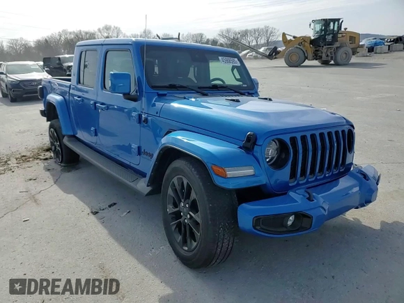 2022 Jeep Gladiator Overland with VIN 1C6HJTFG6NL124535, listed as a Copart auction lot 45988595 with 17,151 mi miles and Salvage title. Bid and sale history available at DreamBid. Image 11.